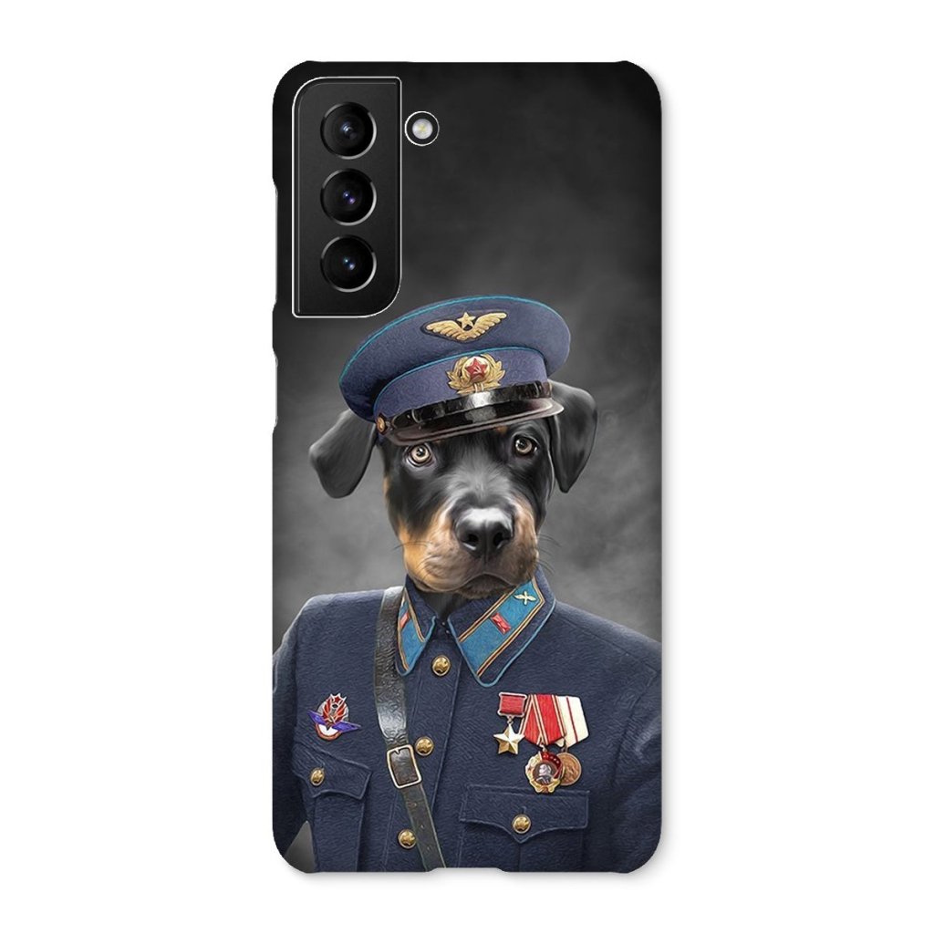 Pet Portraits | The Decorated Soldier: Custom Pet Phone Case | Paw & Glory
