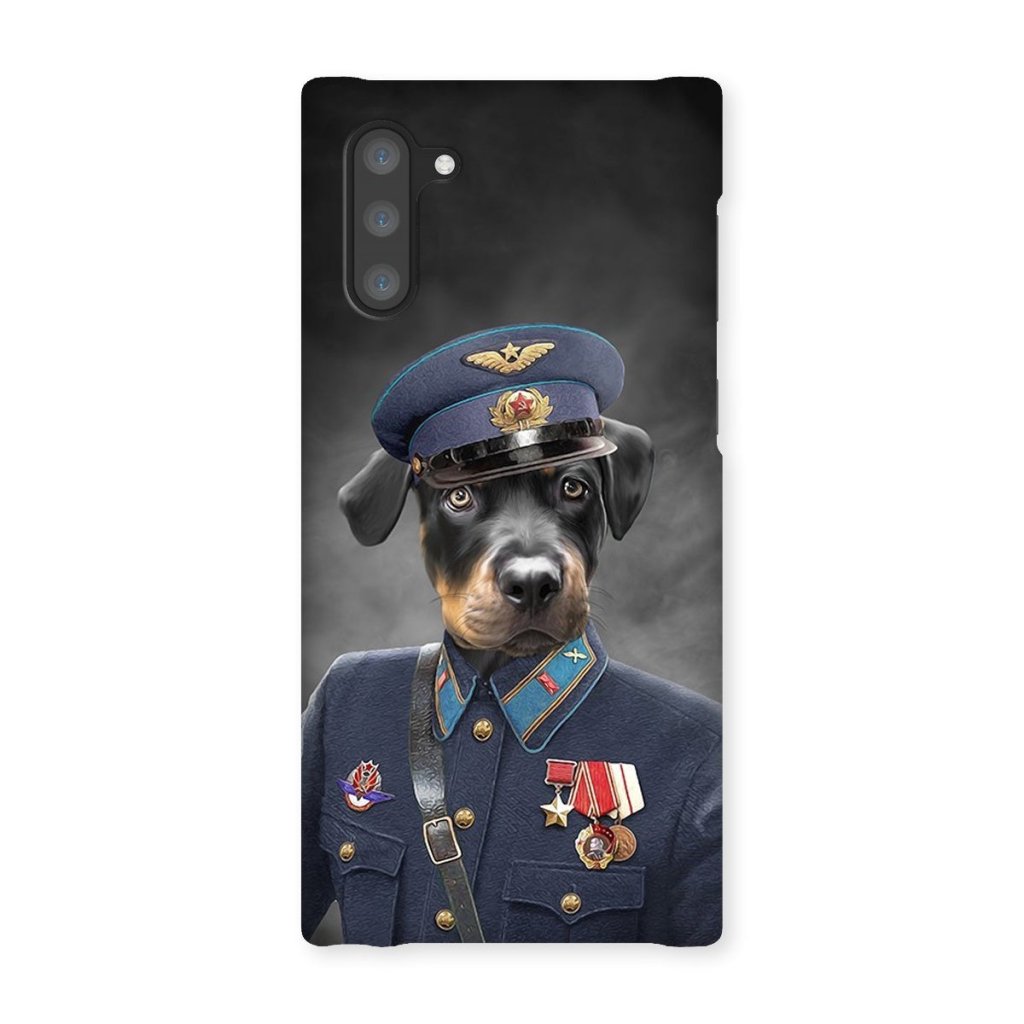 Pet Portraits | The Decorated Soldier: Custom Pet Phone Case | Paw & Glory