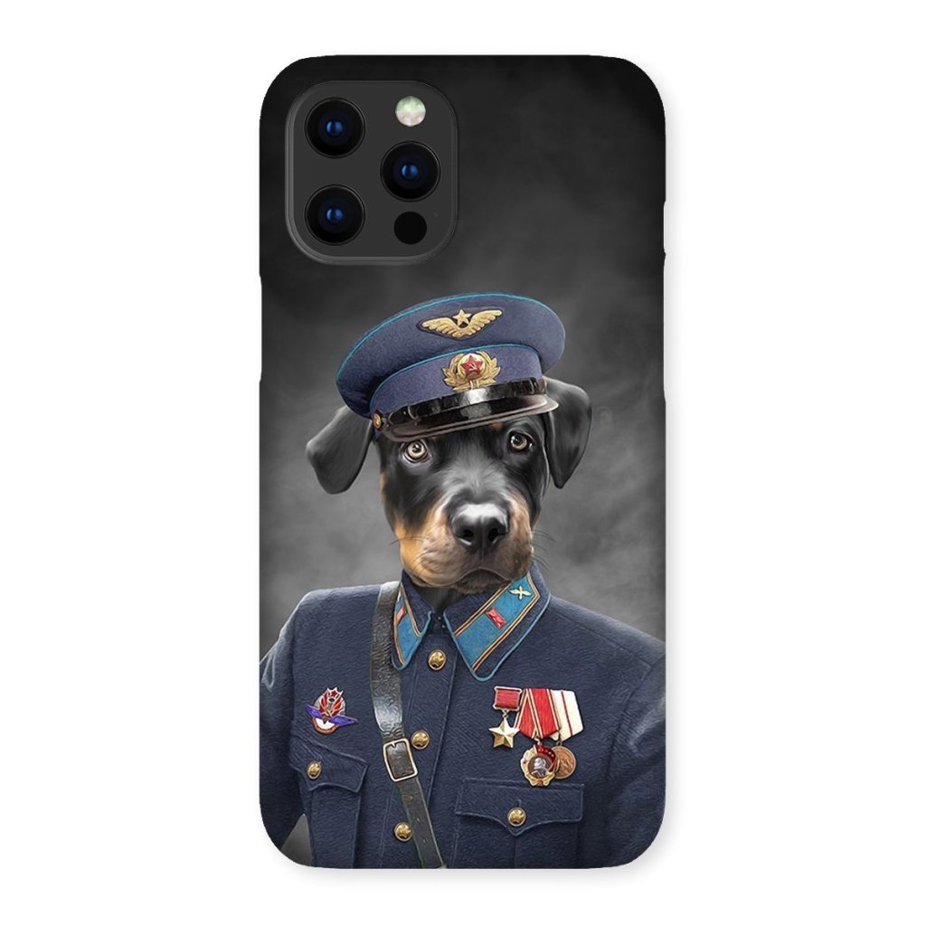 Pet Portraits | The Decorated Soldier: Custom Pet Phone Case | Paw & Glory