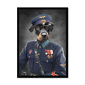 The Decorated Soldier: Custom Pet Portrait