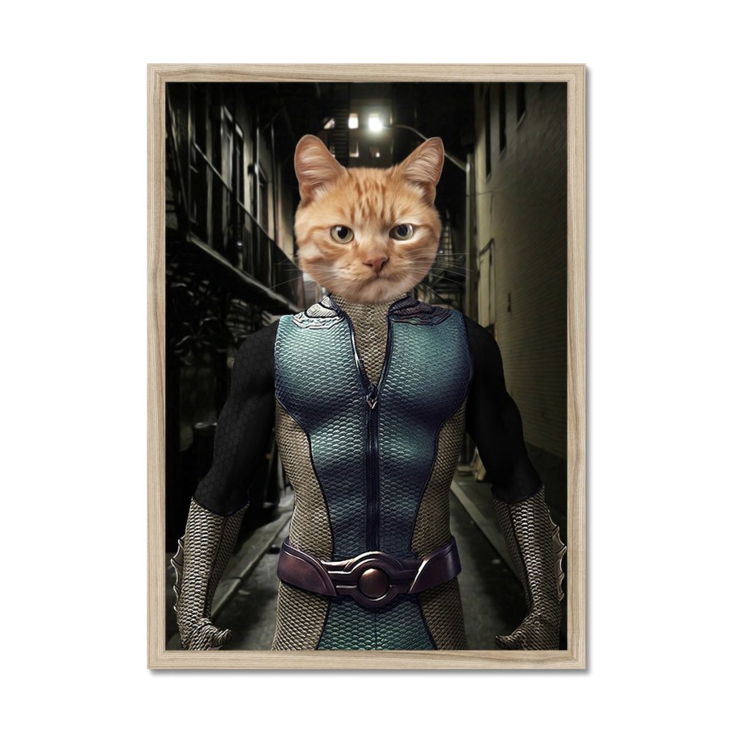 Pet Portraits | The Deep (The Boys Inspired): Custom Pet Portrait | Paw & Glory