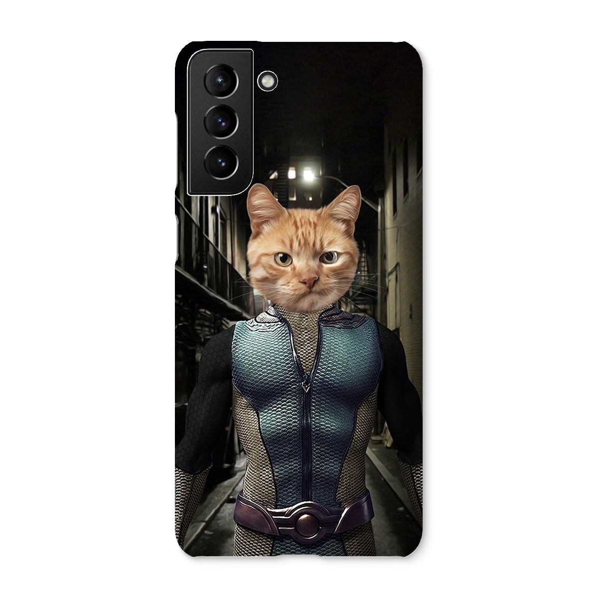 Sea Superhero Custom Pet Snap Phone Case | Custom Pet Artwork | Paw & Glory