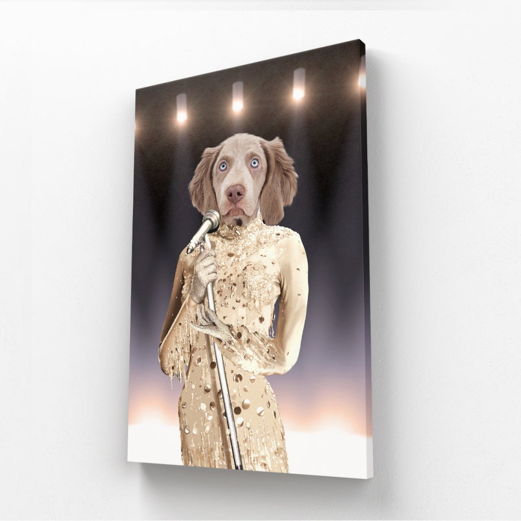 Pet Portraits | The Diana Ross: Custom Pet Canvas | Paw & Glory