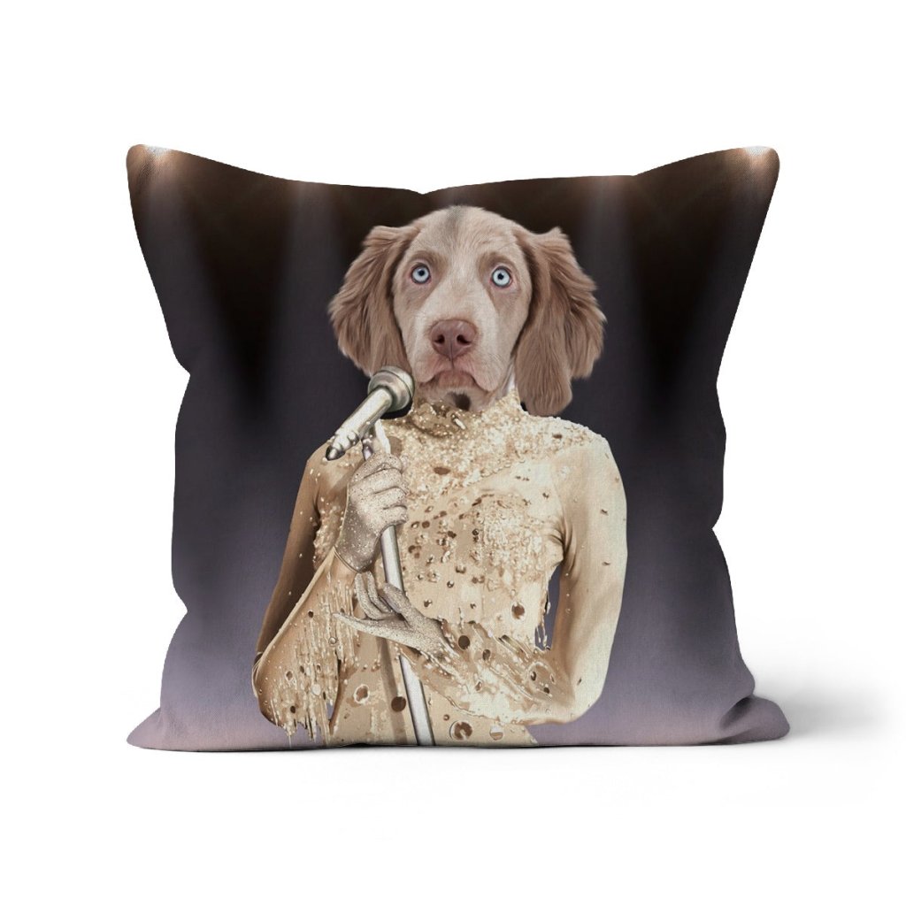 Pet Portraits | The Diana Ross: Custom Pet Pillow | Paw & Glory