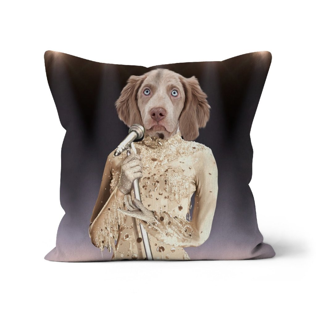 Pet Portraits | The Diana Ross: Custom Pet Pillow | Paw & Glory
