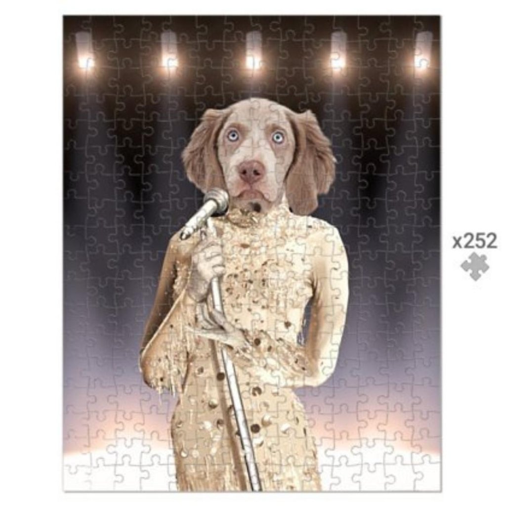 Pet Portraits | The Diana Ross: Custom Pet Puzzle | Paw & Glory