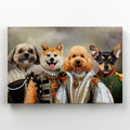 The Dignified 4: Custom Pet Canvas
