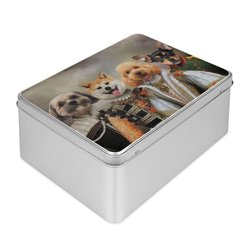 The Dignified 4: Custom Pet Puzzle - Paw & Glory - Dog Portraits - Pet Portraits