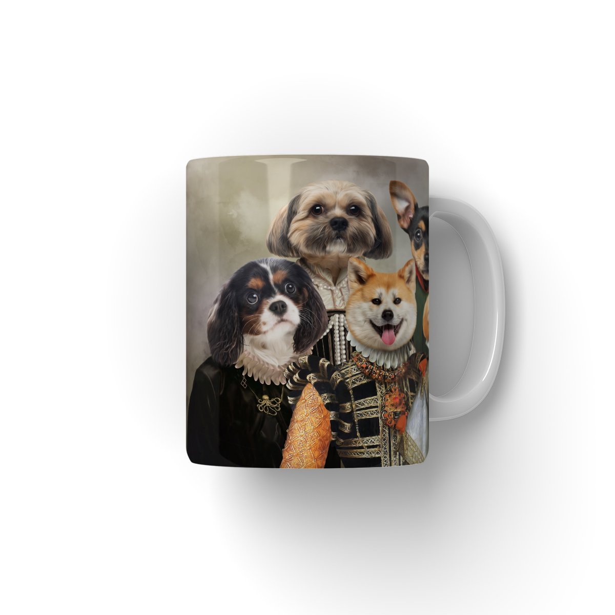 Pet Portraits | The Dignified 5: Custom Pet Coffee Mug | Paw & Glory