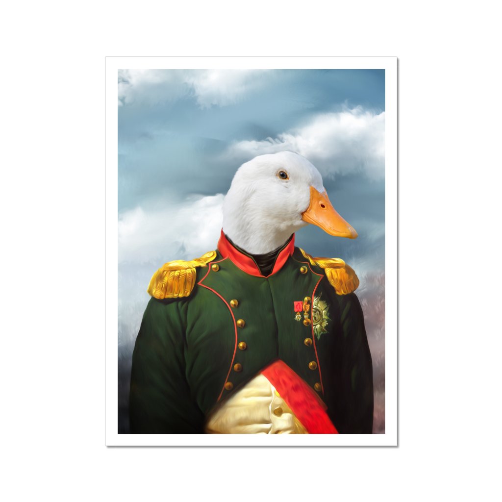 Pet Portraits | The Dignitary: Animal Art Poster | Paw & Glory