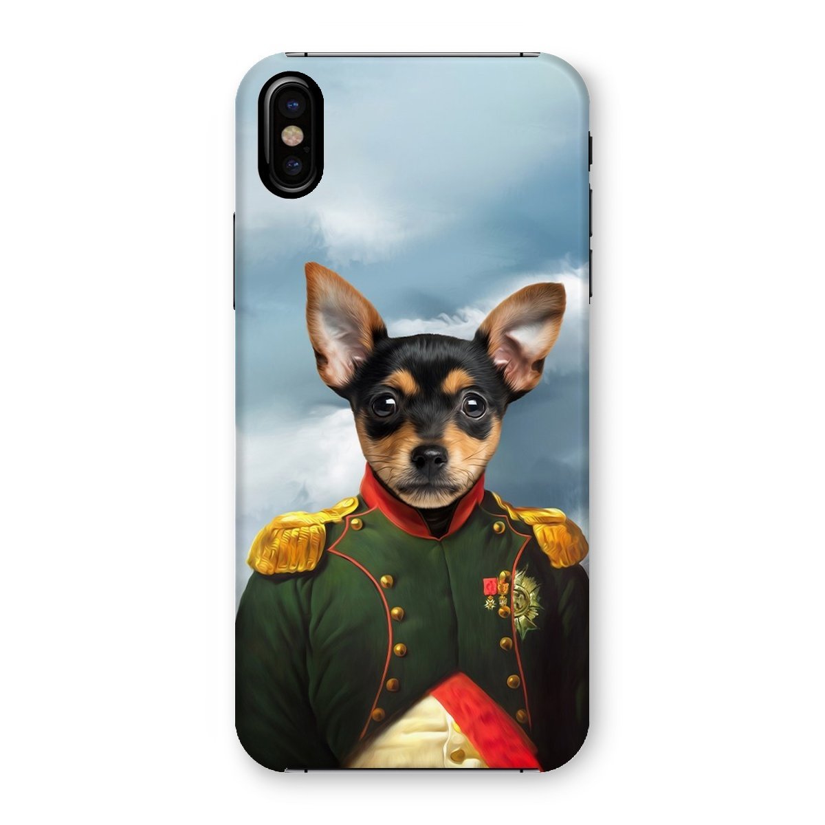The Dignitary: Custom Pet Phone Case - Paw & Glory - Dog Portraits - Pet Portraits