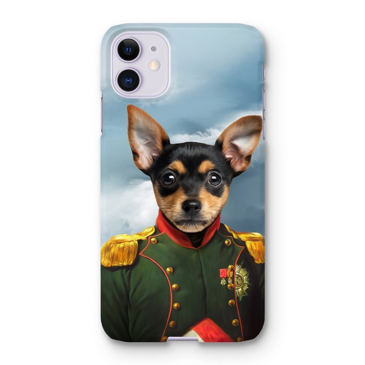 Pet Portraits | The Dignitary: Custom Pet Phone Case | Paw & Glory