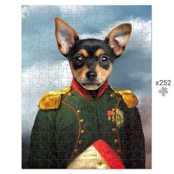 The Dignitary: Custom Pet Puzzle | royal pet portrait | Paw & Glory