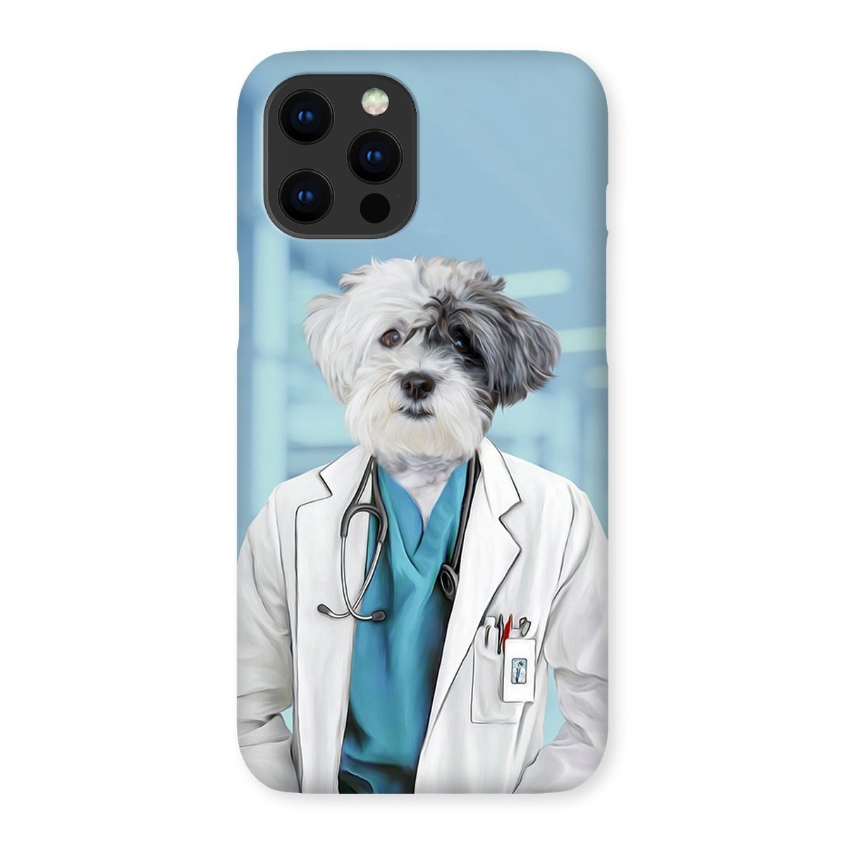 Pet Portraits | The Doctor: Custom Pet Phone Case | Paw & Glory