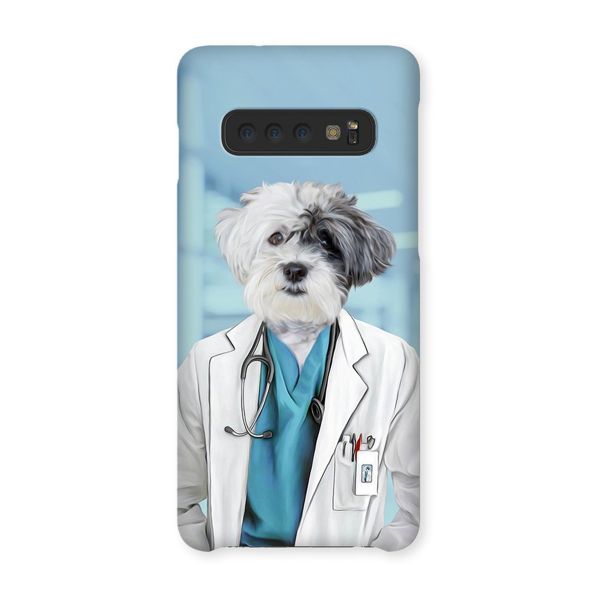 Pet Portraits | The Doctor: Custom Pet Phone Case | Paw & Glory