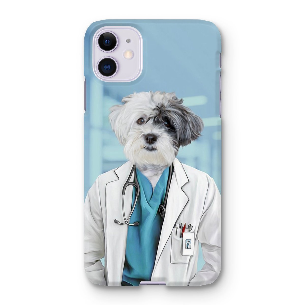 Pet Portraits | The Doctor: Custom Pet Phone Case | Paw & Glory