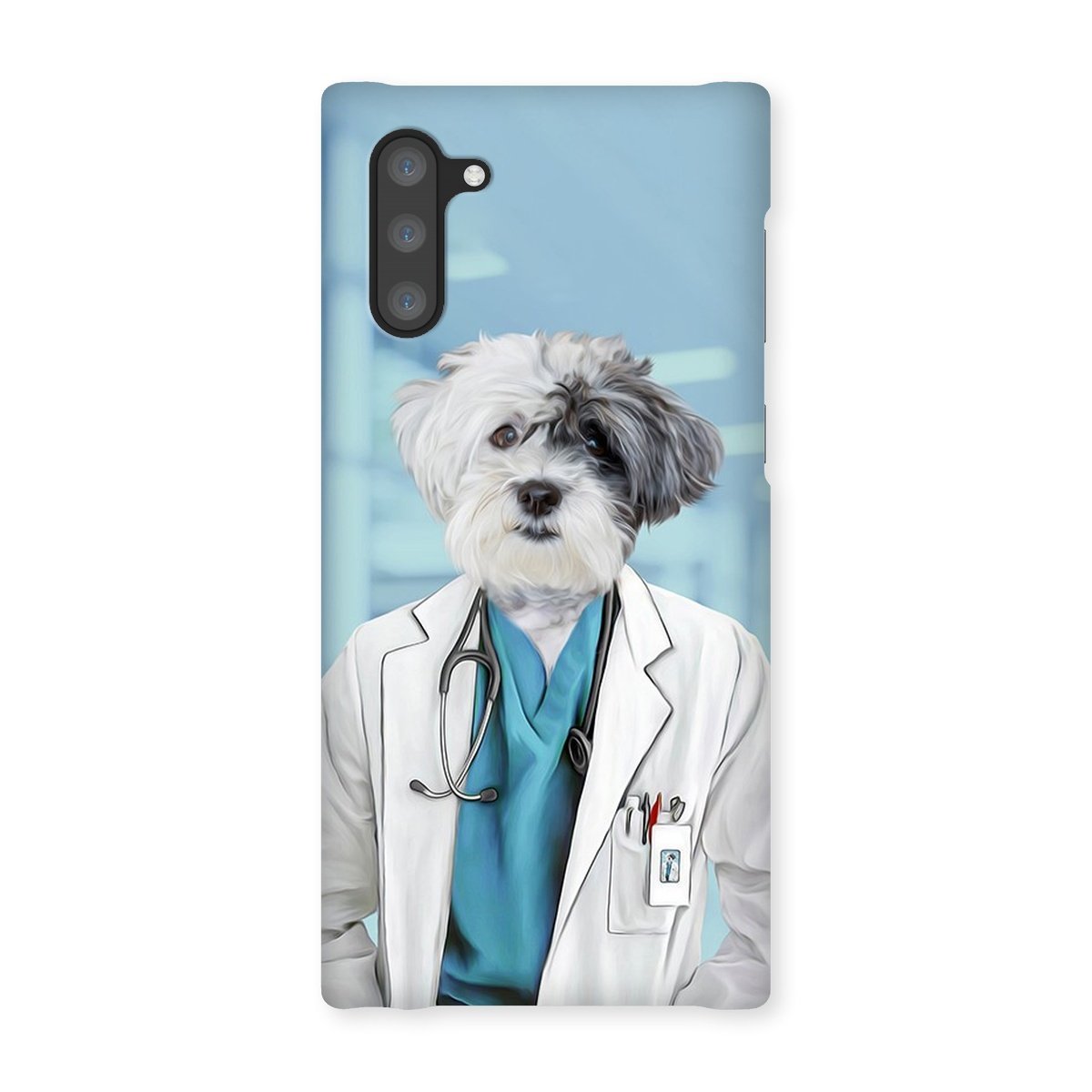 Pet Portraits | The Doctor: Custom Pet Phone Case | Paw & Glory