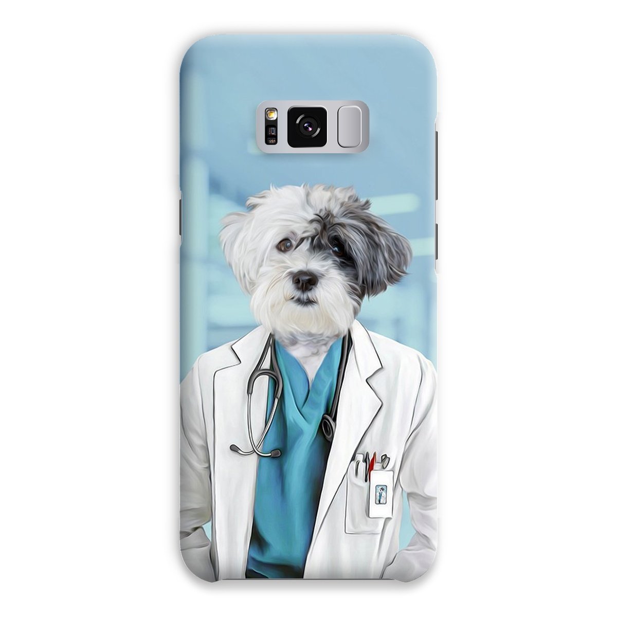 Pet Portraits | The Doctor: Custom Pet Phone Case | Paw & Glory