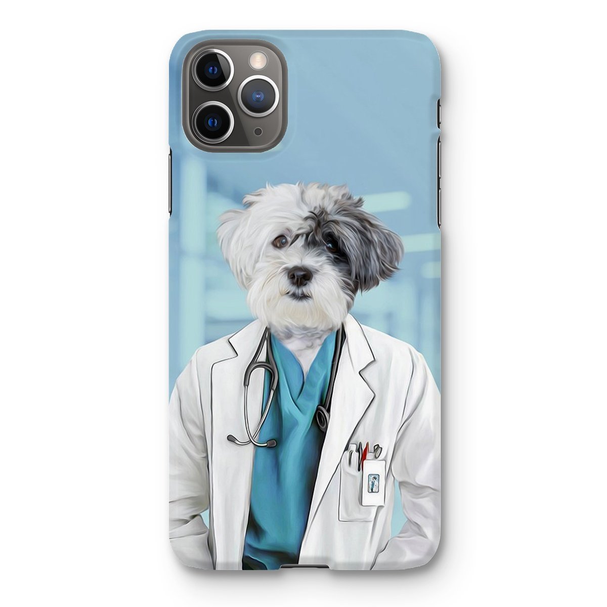 Pet Portraits | The Doctor: Custom Pet Phone Case | Paw & Glory
