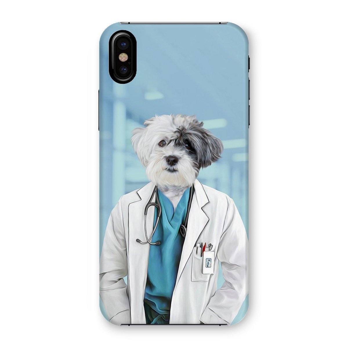 Pet Portraits | The Doctor: Custom Pet Phone Case | Paw & Glory