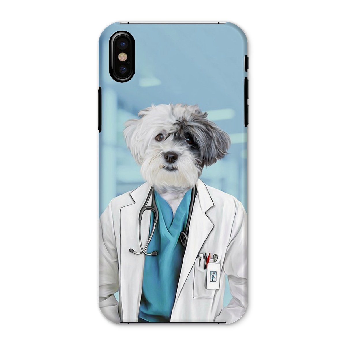 Pet Portraits | The Doctor: Custom Pet Phone Case | Paw & Glory