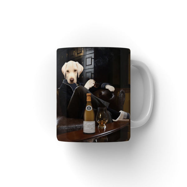 The Don With Cigar Custom Pet Coffee Mug | Personalised Pet Gift | Paw & Glory