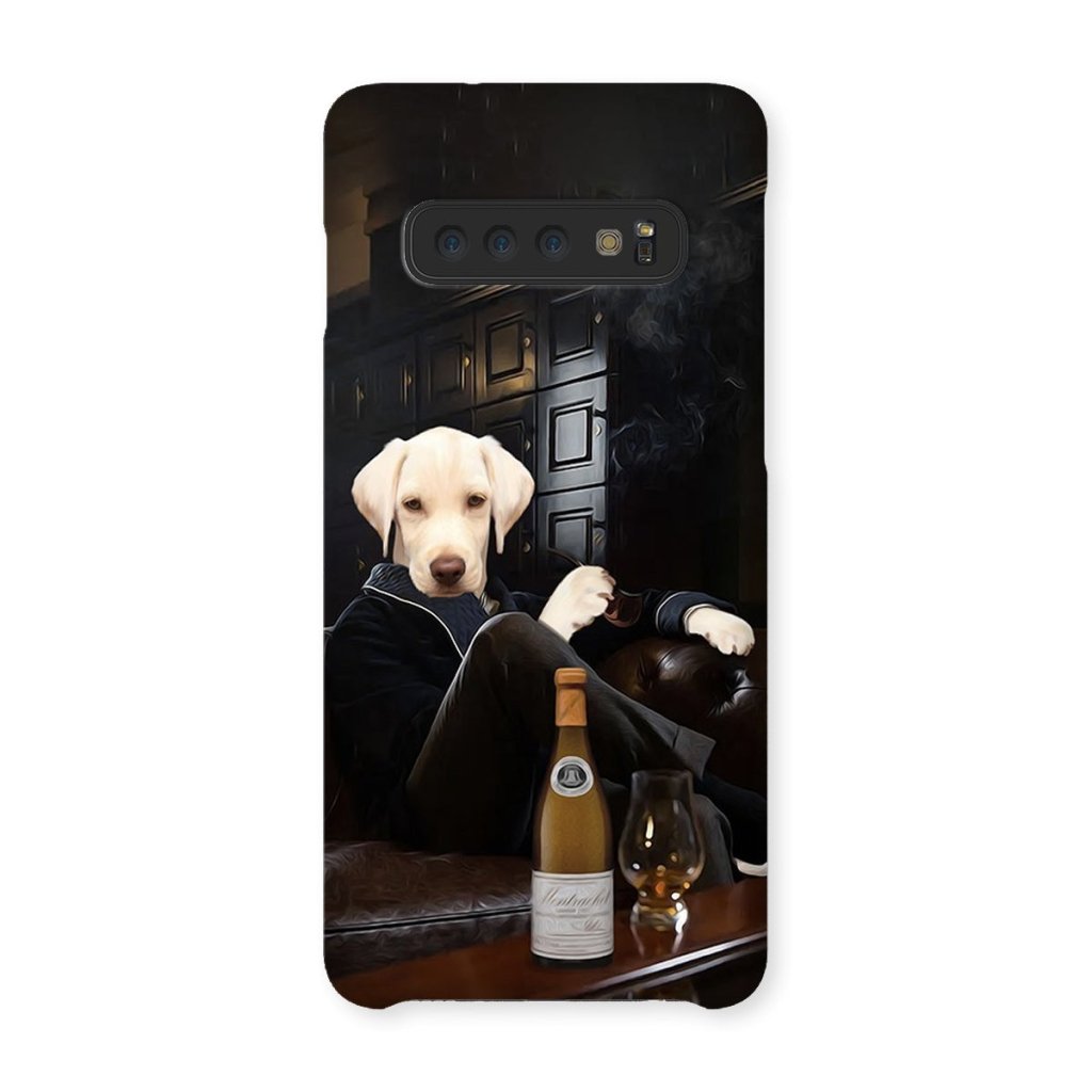 Pet Portraits | The Don with Cigar: Custom Pet Phone Case | Paw & Glory