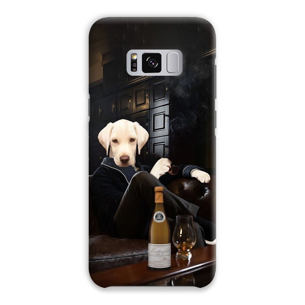 Pet Portraits | The Don with Cigar: Custom Pet Phone Case | Paw & Glory