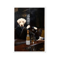 The Don with Cigar: Custom Pet Poster