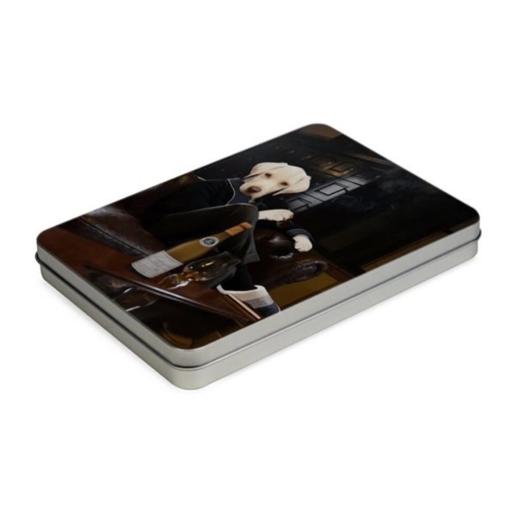 Pet Portraits | The Don with Cigar: Custom Pet Puzzle | Paw & Glory