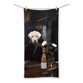 The Don with Cigar: Custom Pet Towel