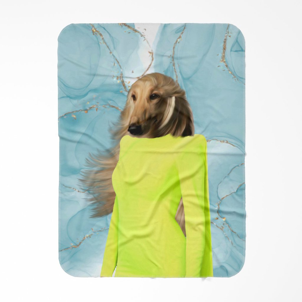 Pet Portraits | The Dorit (Real Housewives Of Beverley Hills): Custom Pet Blanket | Paw & Glory