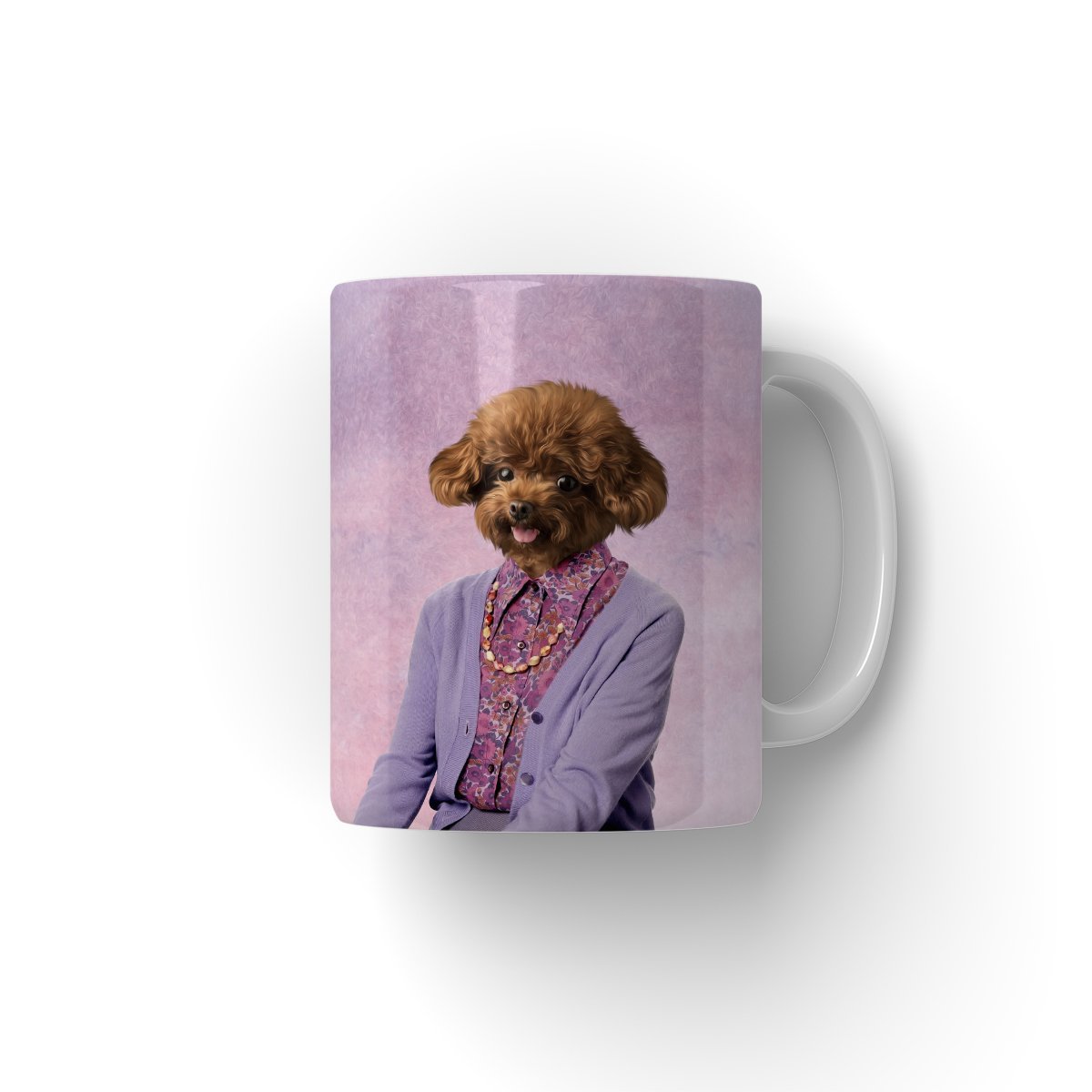 Pet Portraits | The Dot Cotton (Eastenders Inspired): Custom Pet Coffee Mug | Paw & Glory