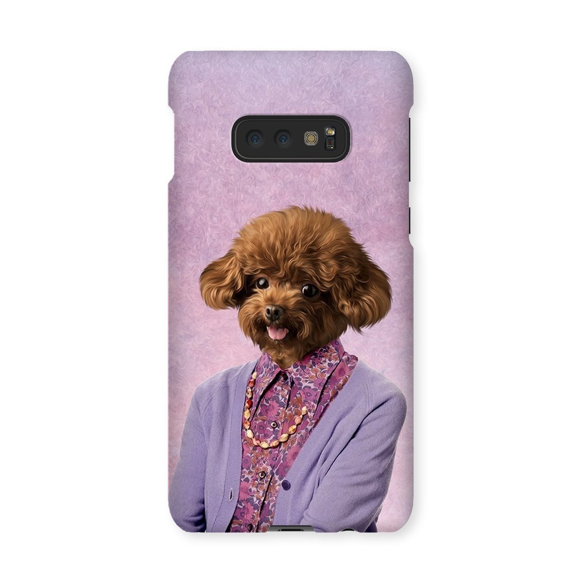 Pet Portraits | The Dot Cotton (Eastenders Inspired): Custom Pet Phone Case | Paw & Glory