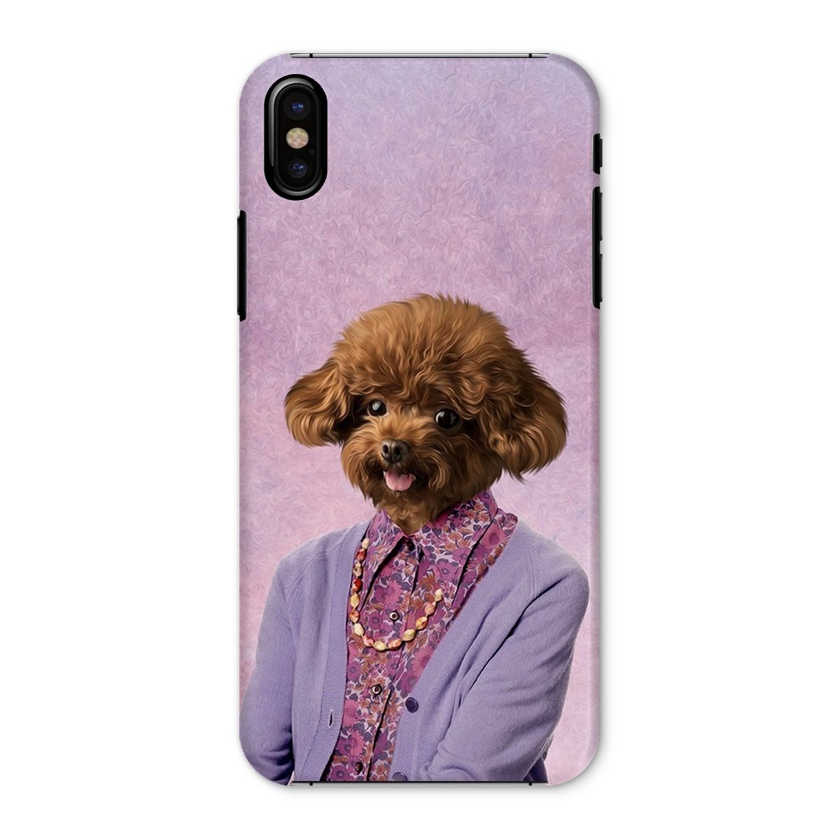 Pet Portraits | The Dot Cotton (Eastenders Inspired): Custom Pet Phone Case | Paw & Glory