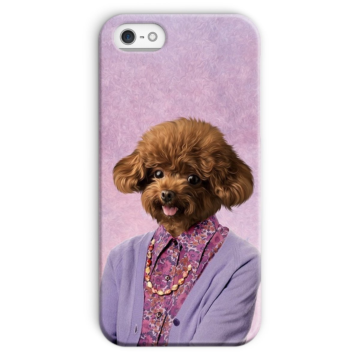 Pet Portraits | The Dot Cotton (Eastenders Inspired): Custom Pet Phone Case | Paw & Glory