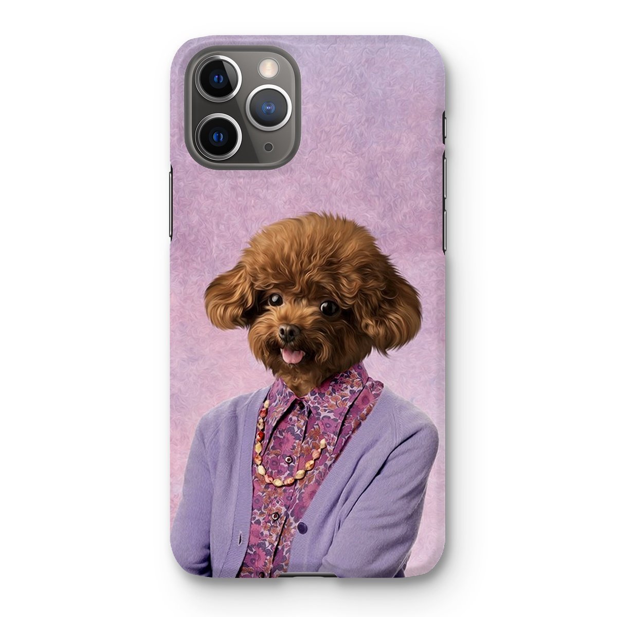 Pet Portraits | The Dot Cotton (Eastenders Inspired): Custom Pet Phone Case | Paw & Glory