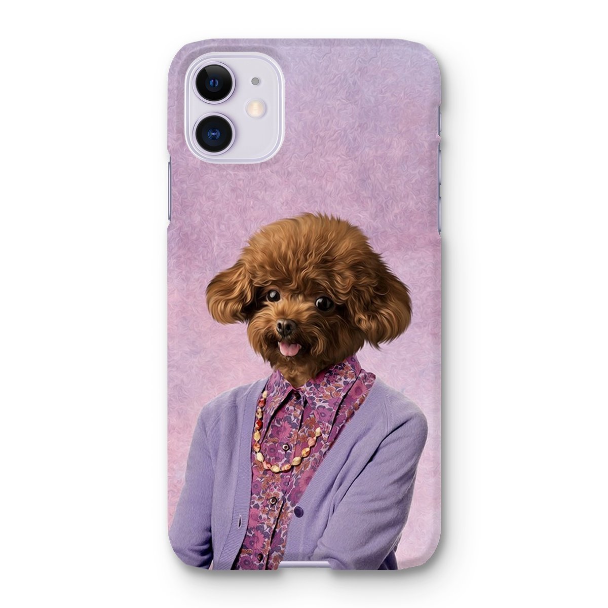 Pet Portraits | The Dot Cotton (Eastenders Inspired): Custom Pet Phone Case | Paw & Glory