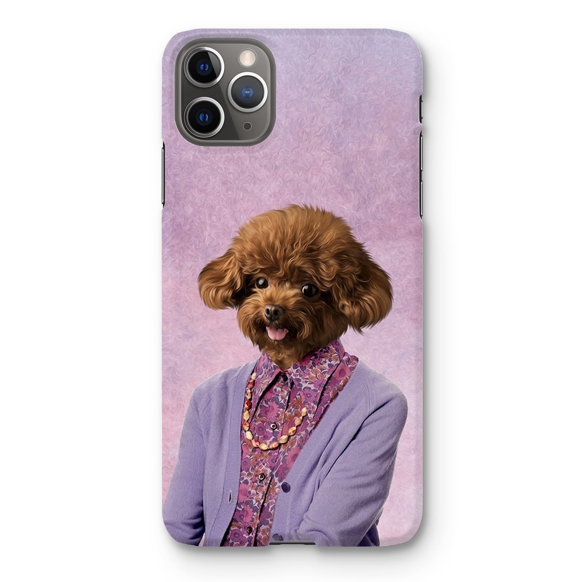 Pet Portraits | The Dot Cotton (Eastenders Inspired): Custom Pet Phone Case | Paw & Glory