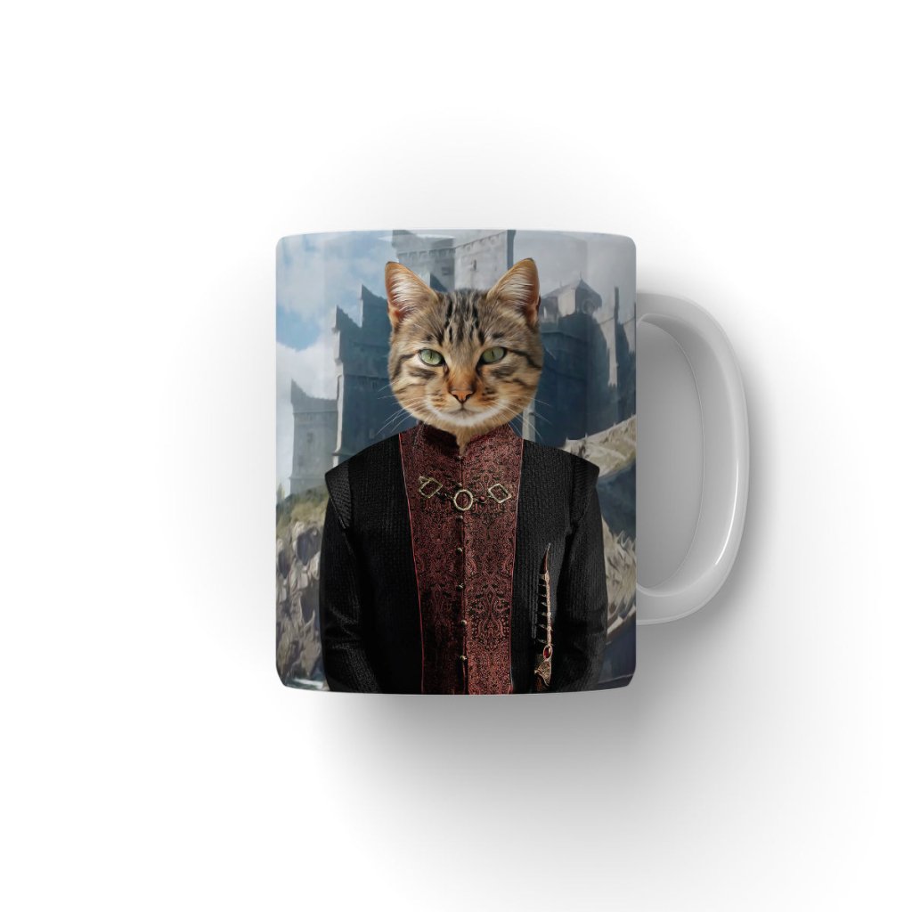 Pet Portraits | The Dragon King (House Of The Dragon Inspired): Custom Pet Coffee Mug | Paw & Glory
