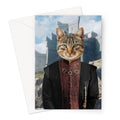 Dragon King: Custom Pet Greeting Card