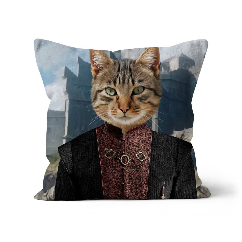 Pet Portraits | The Dragon King (House Of The Dragon Inspired): Custom Pet Pillow | Paw & Glory