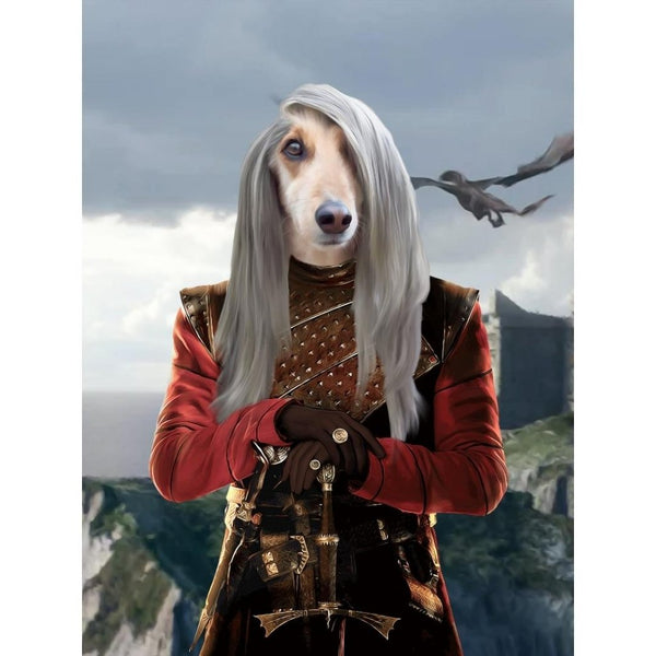 Dragon Prince Custom Digital Pet Portrait | Paw & Glory