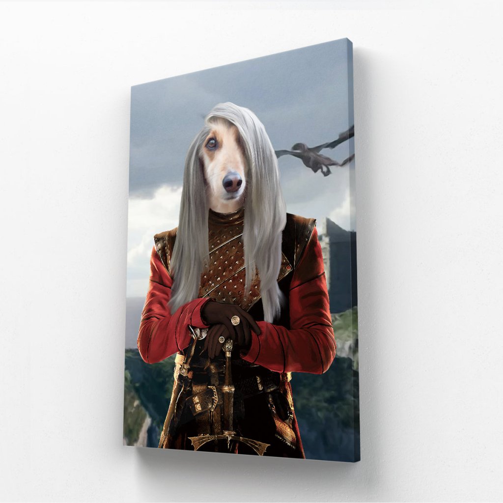 Dragon Prince Custom Pet Canvas | Custom Pet Portrait Canvas | Paw & Glory