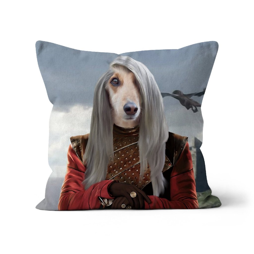 Pet Portraits | The Dragon Prince (House Of The Dragon Inspired): Custom Pet Pillow | Paw & Glory