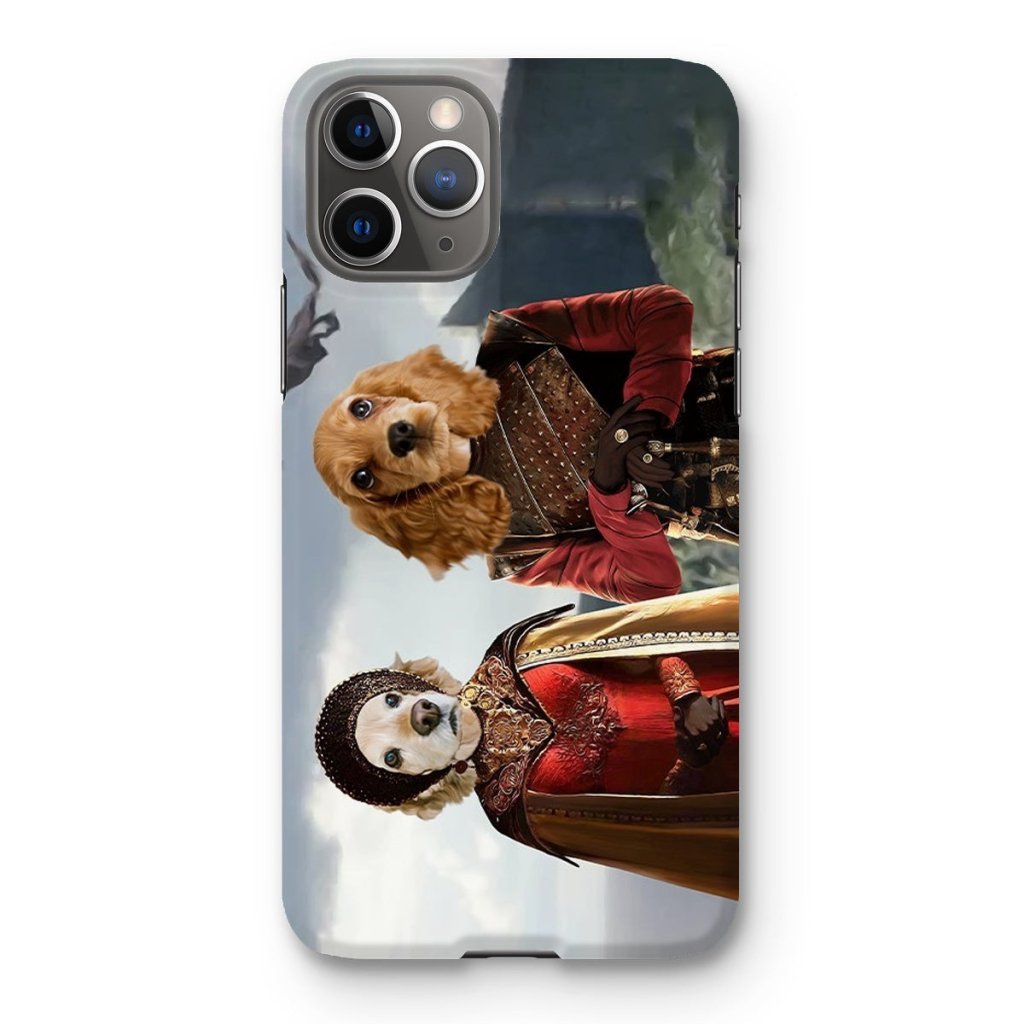 Pet Portraits | The Dragon Prince & Princess: Custom Pet Phone Case | Paw & Glory