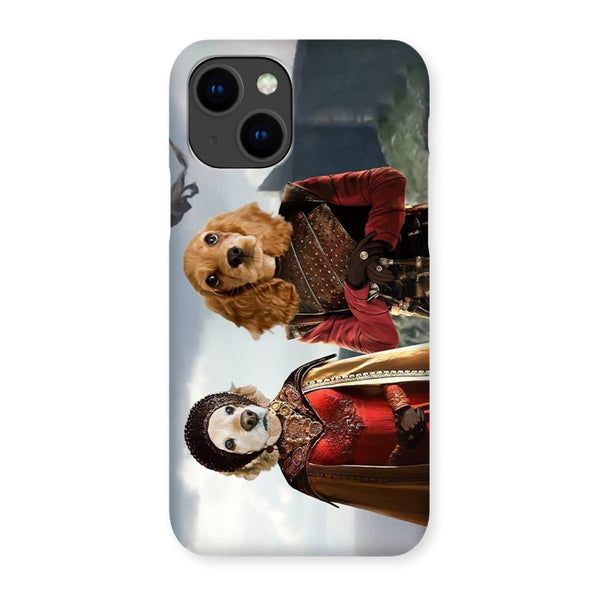 Dragon Royal Couple Custom Pet Phone Case | Personalized Pet Gift | Paw & Glory