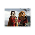 Dragon Royal Couple: Custom Pet Poster