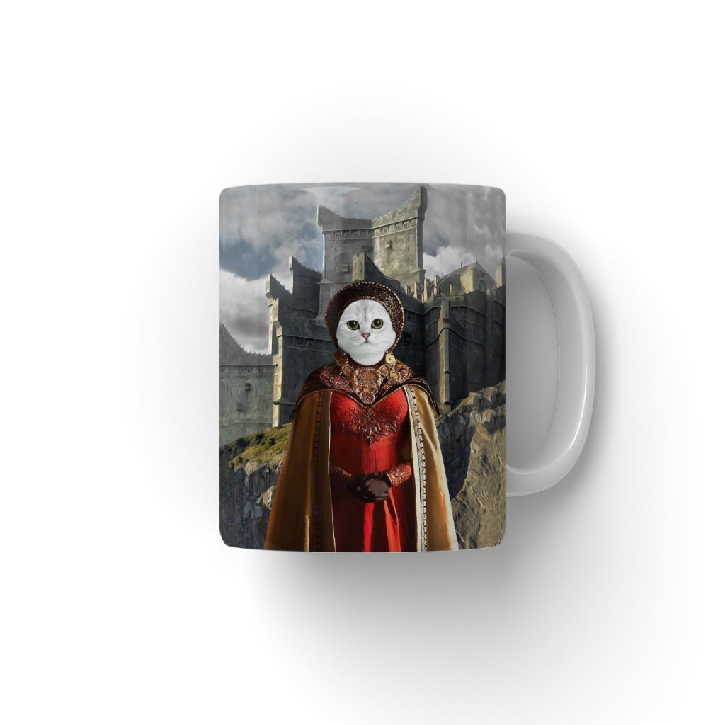 Pet Portraits | The Dragon Princess (House Of The Dragon Inspired): Custom Pet Coffee Mug | Paw & Glory