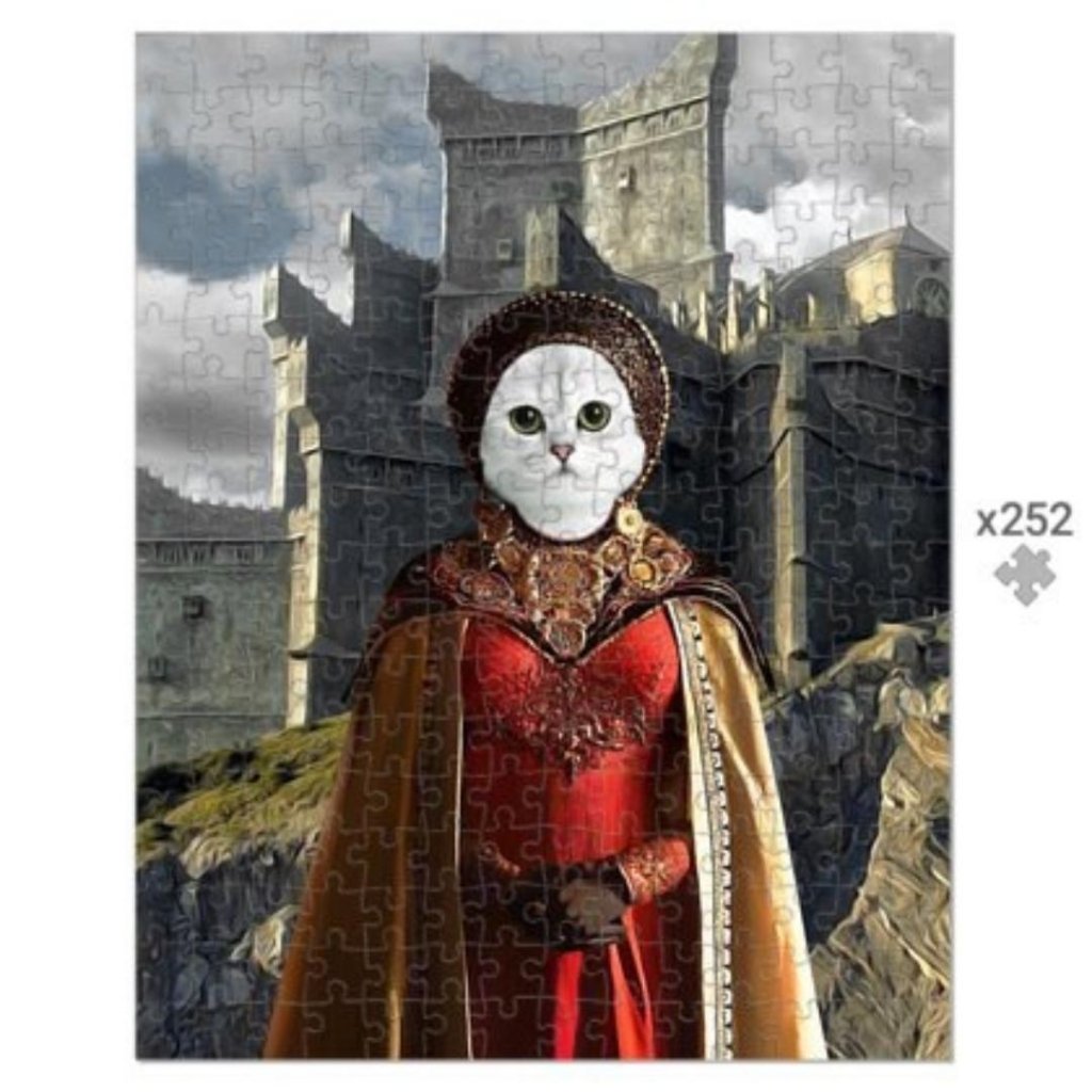 Dragon Princess Custom Pet Puzzle | Pet Lover Gift | Paw & Glory